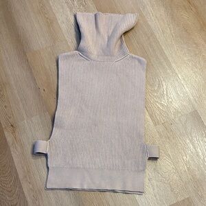 Anthropologie Cream Cowl Neck Sweater